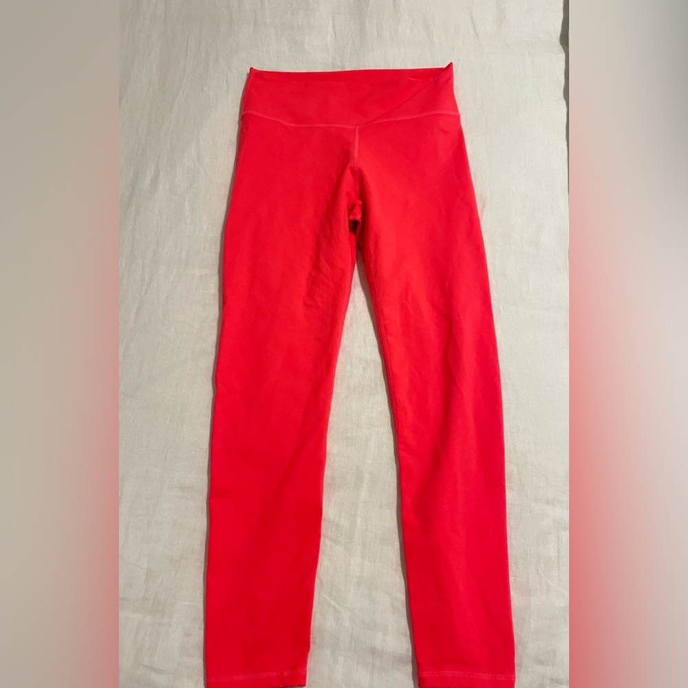Neon Pink Fabletics Leggings